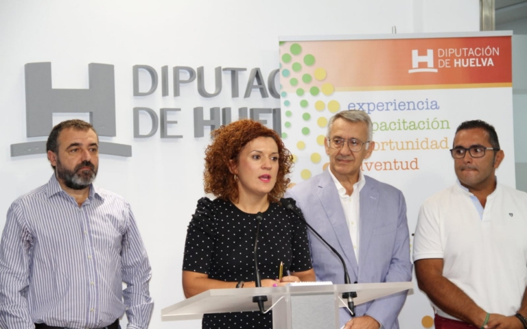 Diputación de Huelva y los cinco GDR firman los convenios de las 96 becas del Plan HEBE 2018