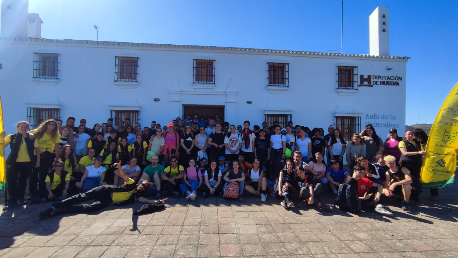 Casi 150 jóvenes de la provincia de Huelva participan en la convivencia Juventud Activa, organizada por los GDR de la provincia