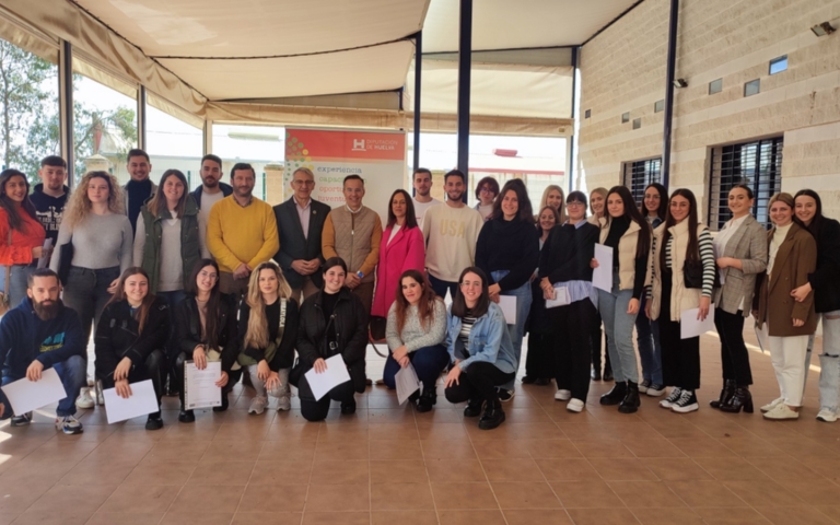 Más de 30 jóvenes del Condado de Huelva concluye sus prácticas laborales gracias al Plan Hebe de la Diputación