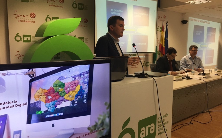 ADERCON asiste a una formación sobre seguridad digital y desarrollo local Leader en Andalucía